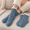 Cozy Fuzzy Sock Set in a styled lifestyle setting