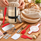 Sourdough Starter Kit detail view in a coordinated setting