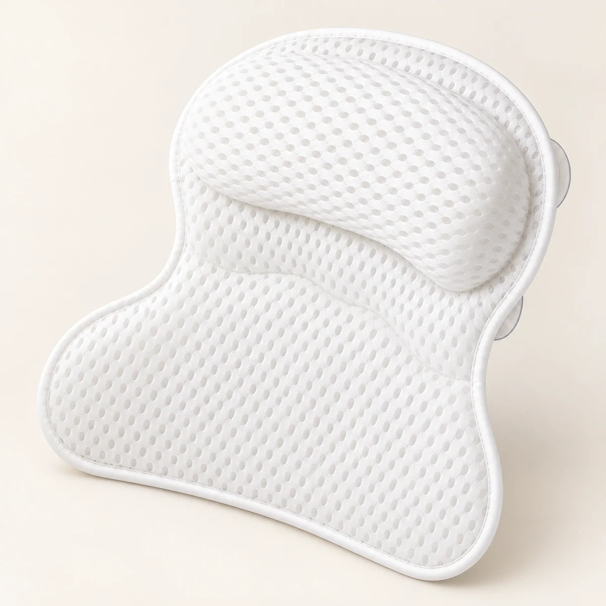 Bath Pillow clean product view on a warm neutral background